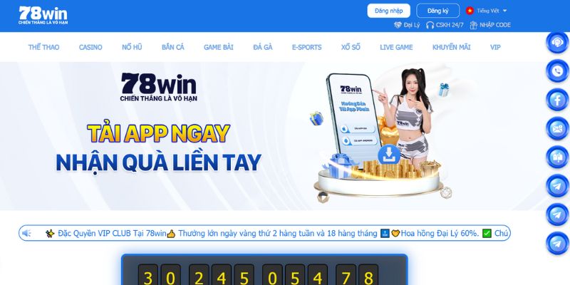 Con đường vươn lên vị trí dẫn đầu của nhà cái 78WIN